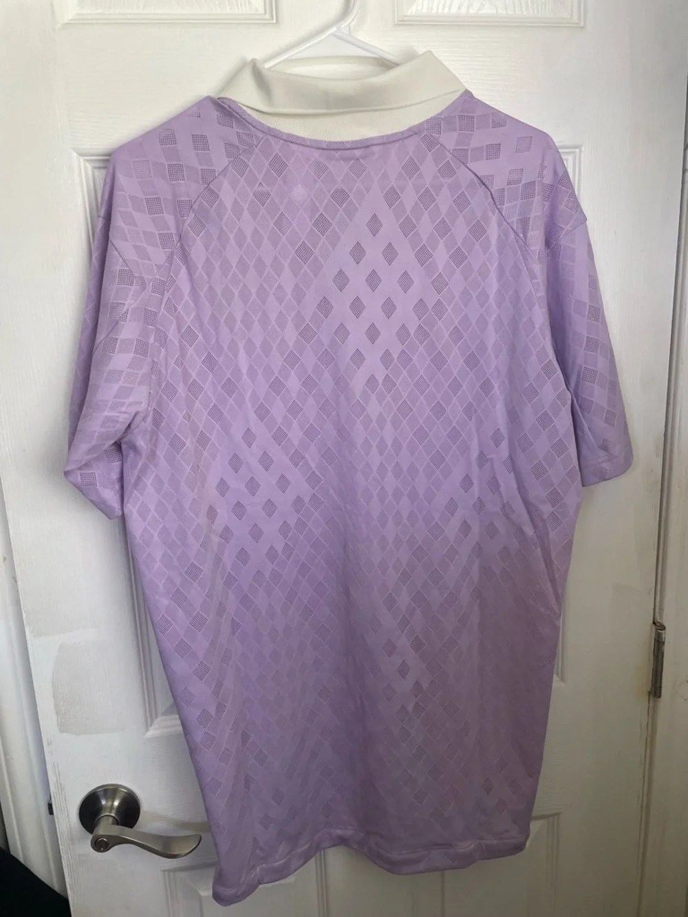 Adidas Tennis Pro Climacool+ FreeLift Polo Shirt Powder Plum JL9676 - Men's L - Picture 3 of 10